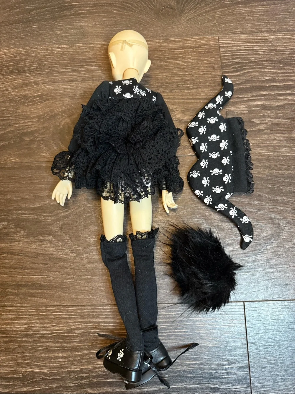 2000’s RARE GOODREAU Doll with Clothing, Shoes and Wig 16” Tall Great Condition